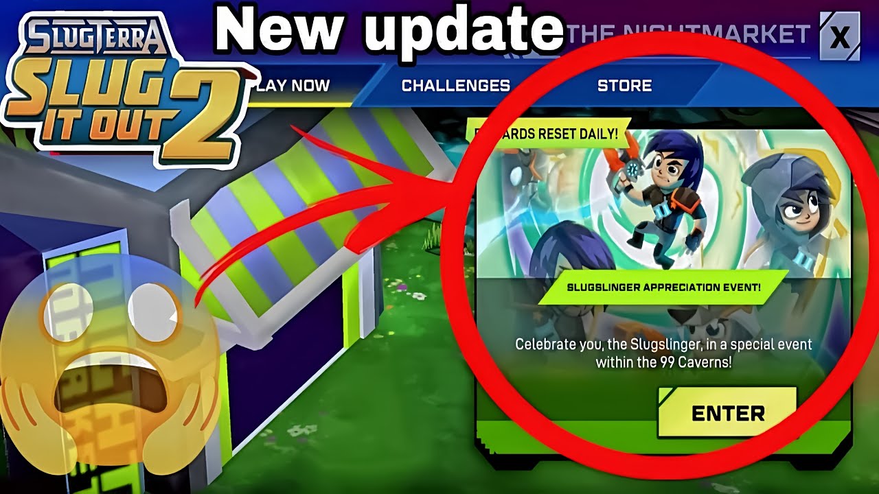Today New Video Slug Terra Slug It Out 2 New Update & Best Slugs Gameplay 100K +Views