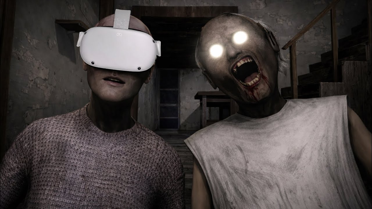 Granny VR Moments GOT COOKED..