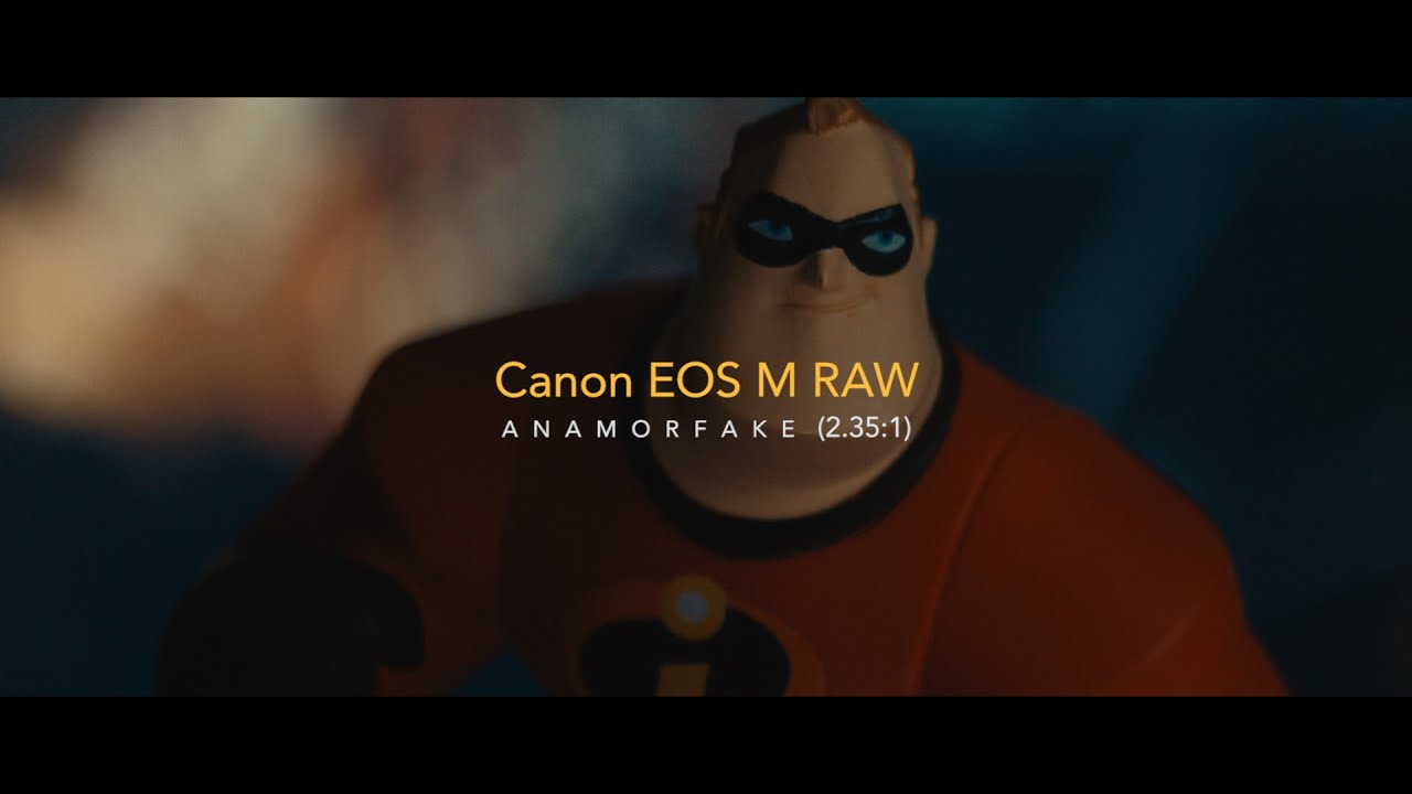 Canon EOS M RAW Anamorfake DIY: Faking the Anamorphic Look (2.35:1)
