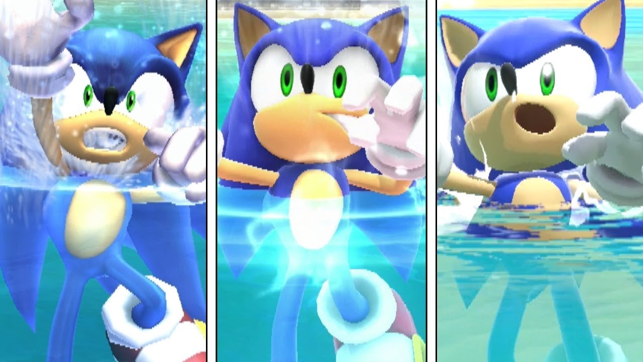 Evolution Of Swimming And Drowning Animations in Super Smash Bros (Brawl - Ultimate)