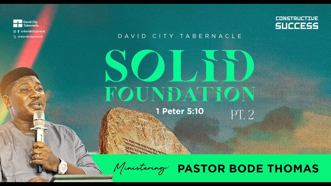 SOLID FOUNDATION (PART 2) || WEDESDAY, JANUARY 7, 2026