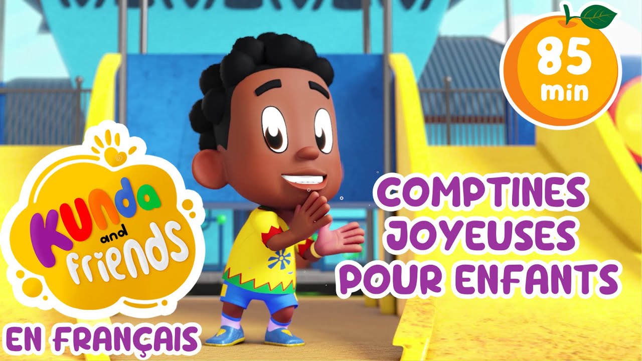 Comptines joyeuses pour enfants | Collection de vidéos éducatives pour tout-petits