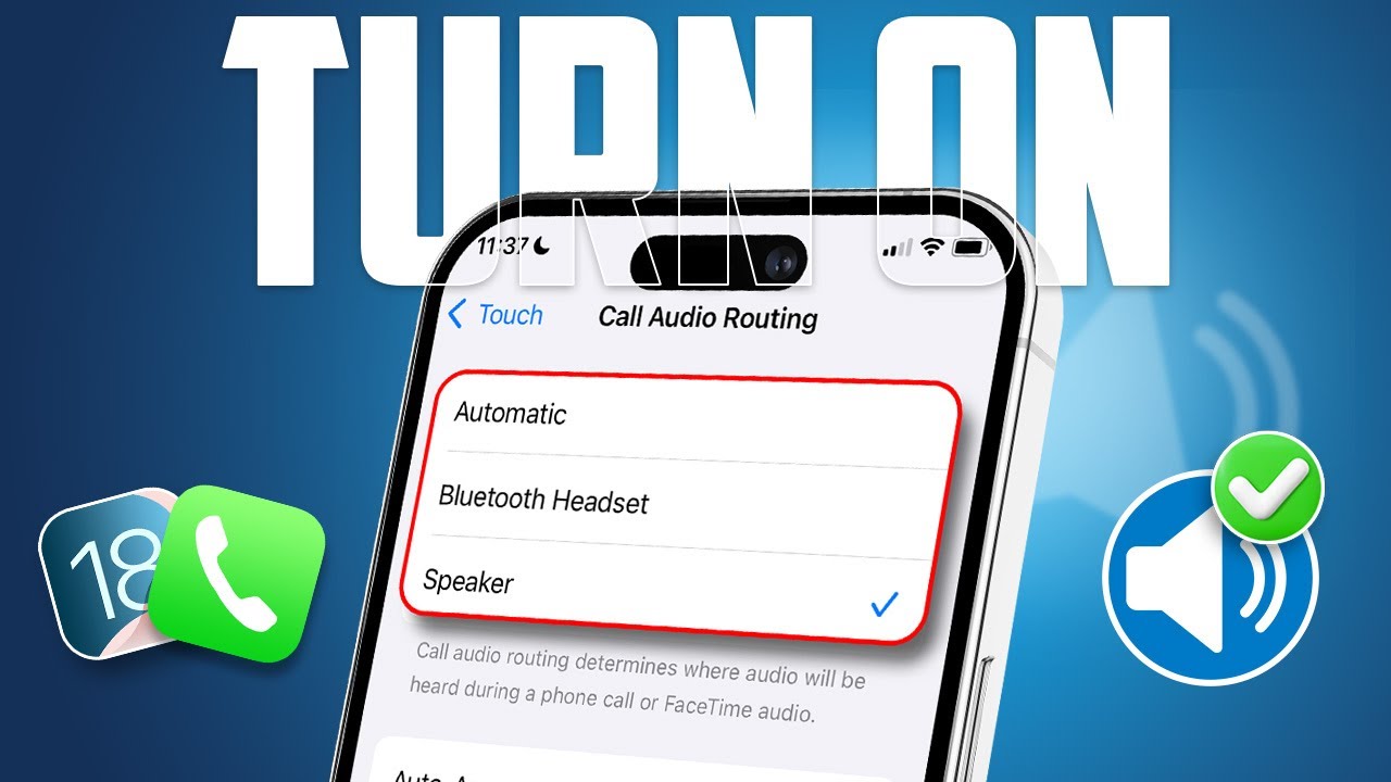 How to Turn On Speakerphone Mode to Automatically Activate on iPhone After iOS 18 Update