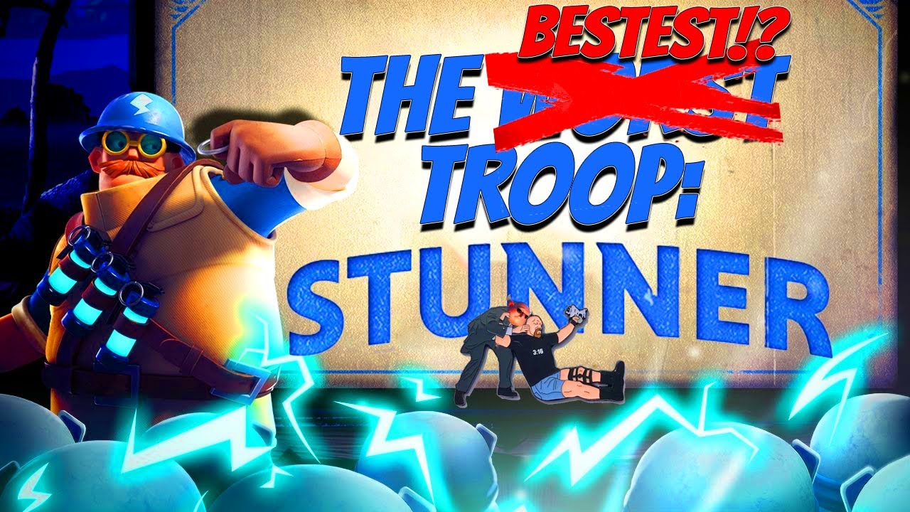 Boom Beach Stunner The Most UNSTOPPABLE Troop?!