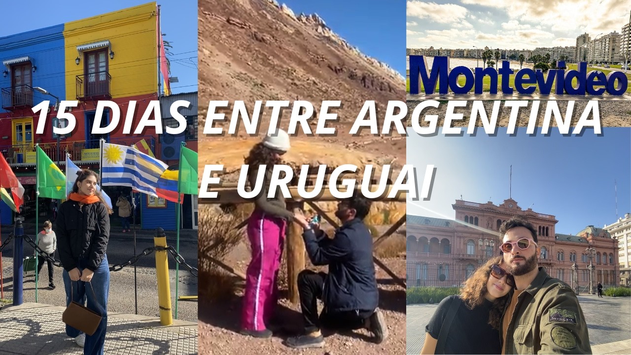 Buenos Aires apaixonante, vinhedo em Mendoza, neve nos Andes e aventuras no Uruguai