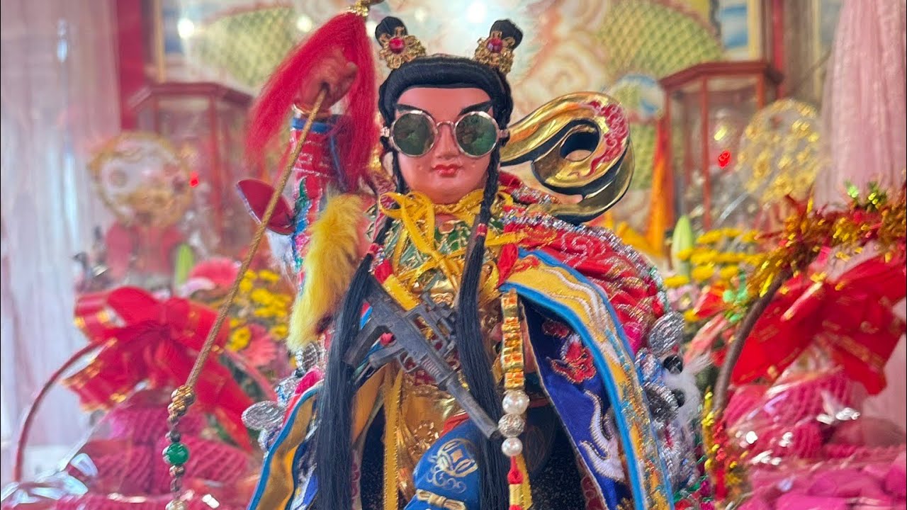 114/4/30淡水水碓福德宮中壇元帥三太子更新神衣~三太子托夢親尋有緣者要幫祂買新衣，結果竟是從未來淡水水碓福德宮台北市林姓信徒賢伉儷~真得神蹟顯赫~於此感恩林姓賢伉儷~