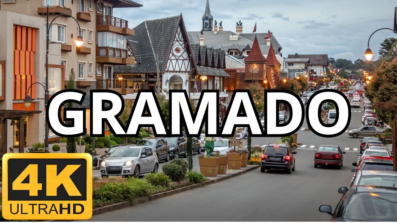 4K Drone e Belas Imagens: Gramado (RS) com músicas relaxantes