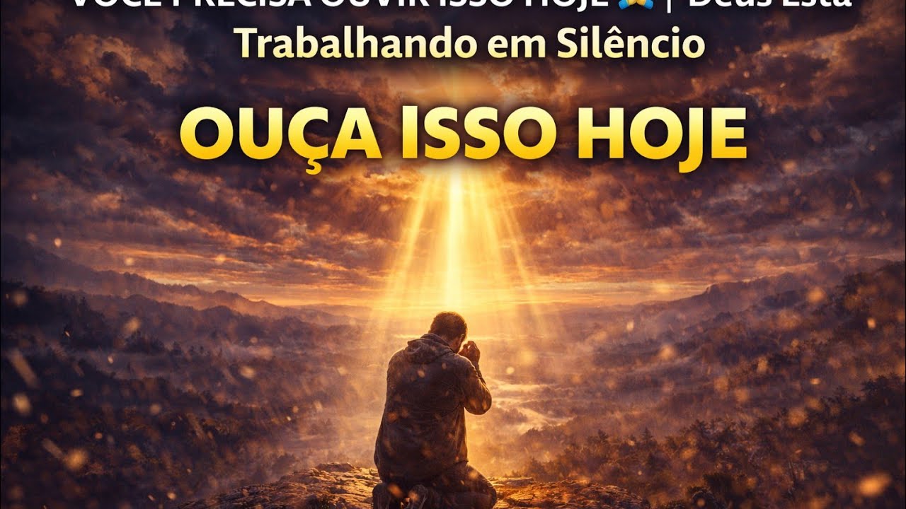 VOCÊ PRECISA OUVIR ISSO HOJE 🙏 | Deus Está Trabalhando em Silêncio