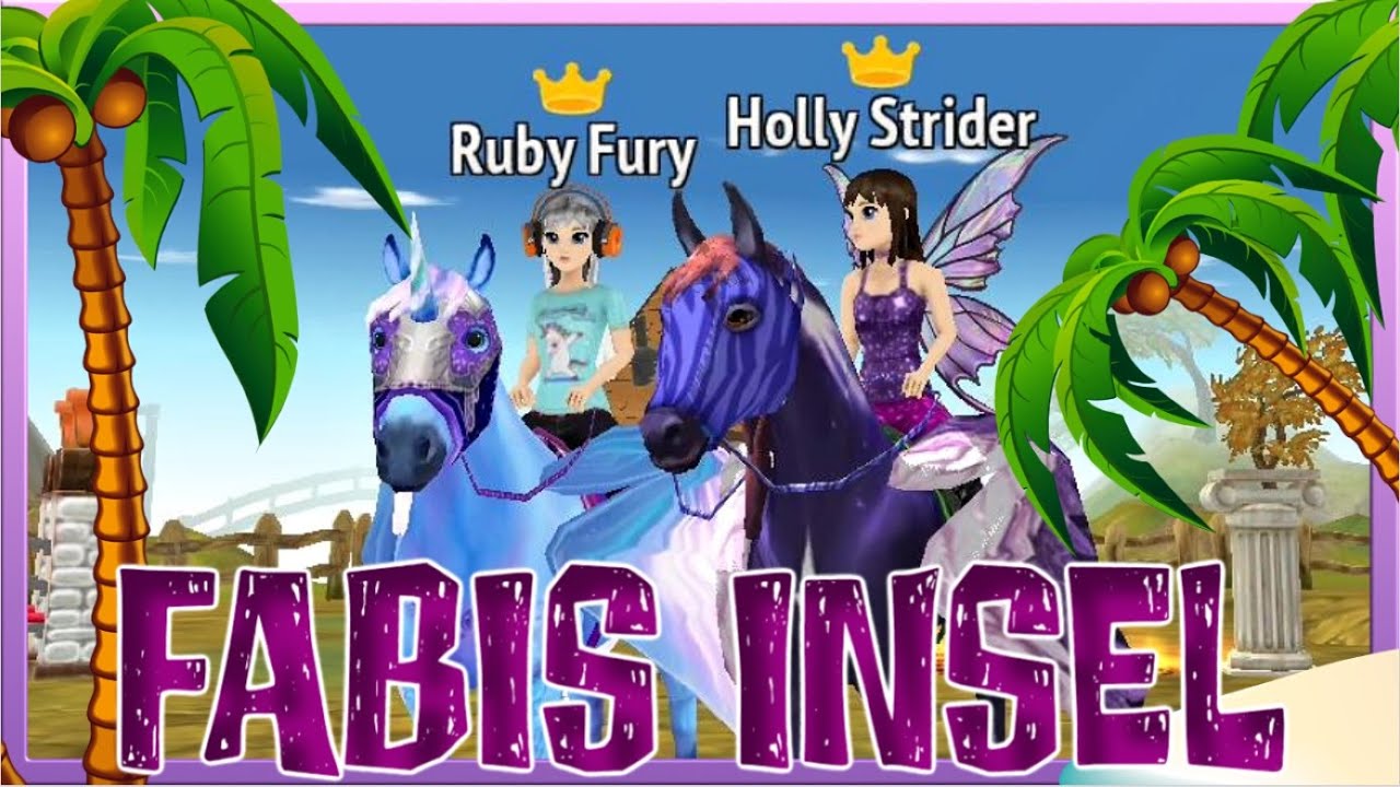Wir SPIELEN mit FABI auf PAPAYA 🏝 Horse Riding Tales #38