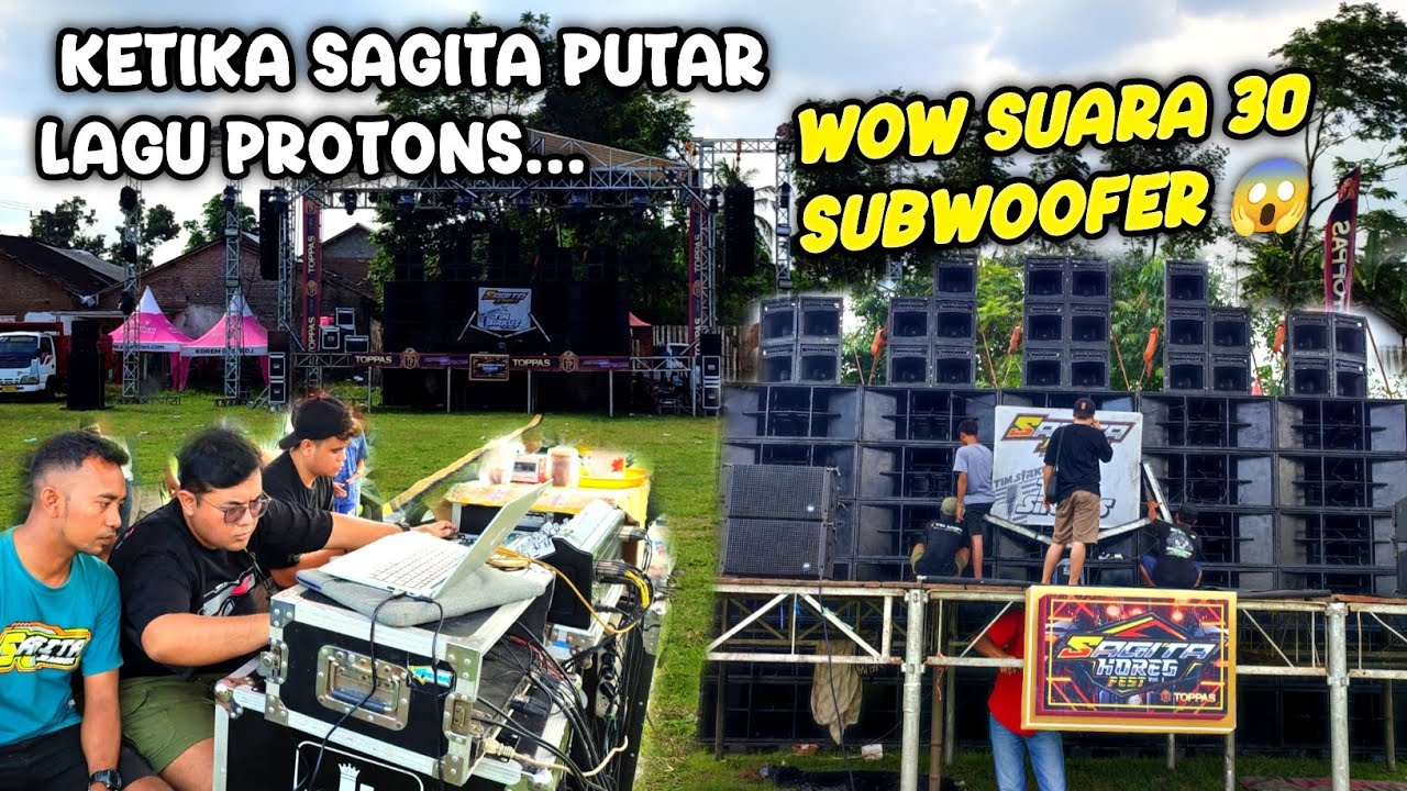 Cek sound sagita Jember, putar DJ andalan protons terbaru