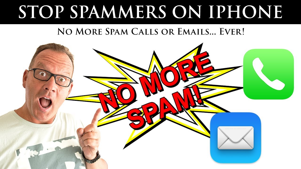 BLOCK Spam Calls and Email FOREVER- Super easy for iPhone.