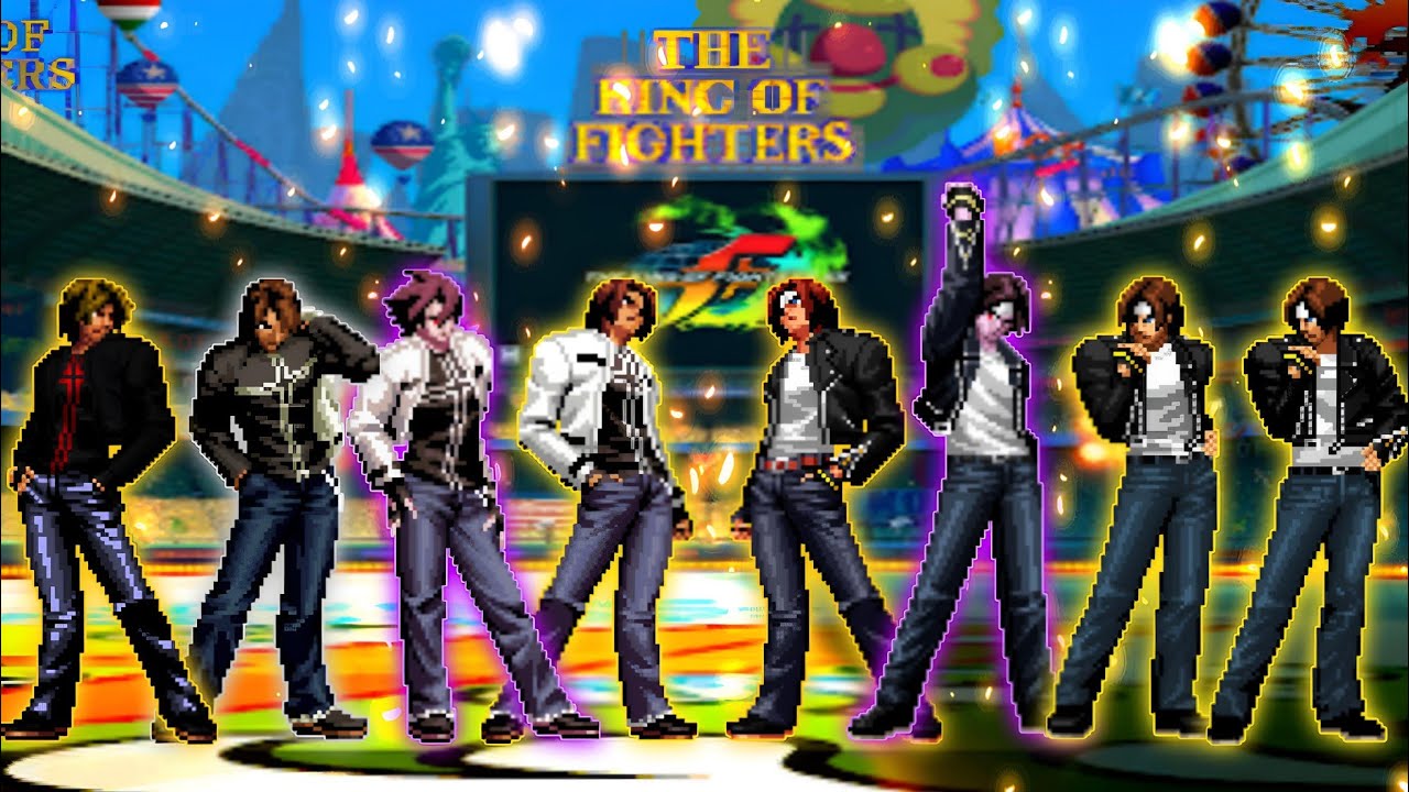 [KOF Mugen] Nests Kyo Team VS. Kyo XV Team