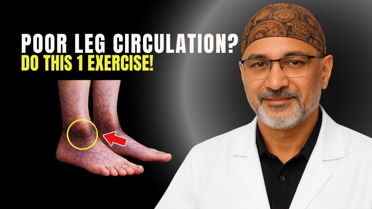 Surgeon reveals: do this 1 exercise for poor leg circulation after 70