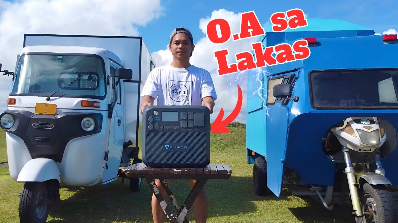 1 Portable Kuryente VS 2 Bahay Tricycle | Bluetti AC200MAX + PV350D