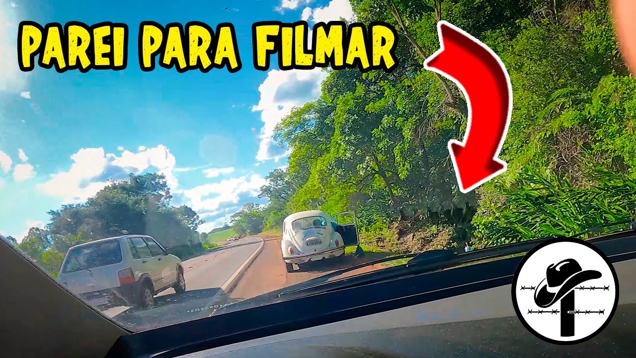 SENHOR MUITO HUMILDE E FELIZ! INDO PARA O CAMPO PAREI NA ESTRADA