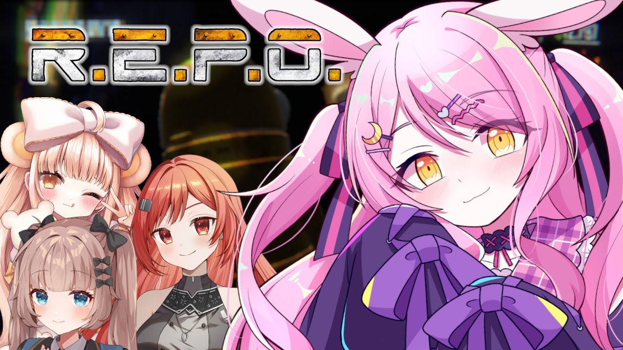 【#REPO】お誘い受けましてれぽ！　withなっちゃん/しゅんてんてー/天国ゆん3【地声バ美肉Vtuber/野良うさぎ】