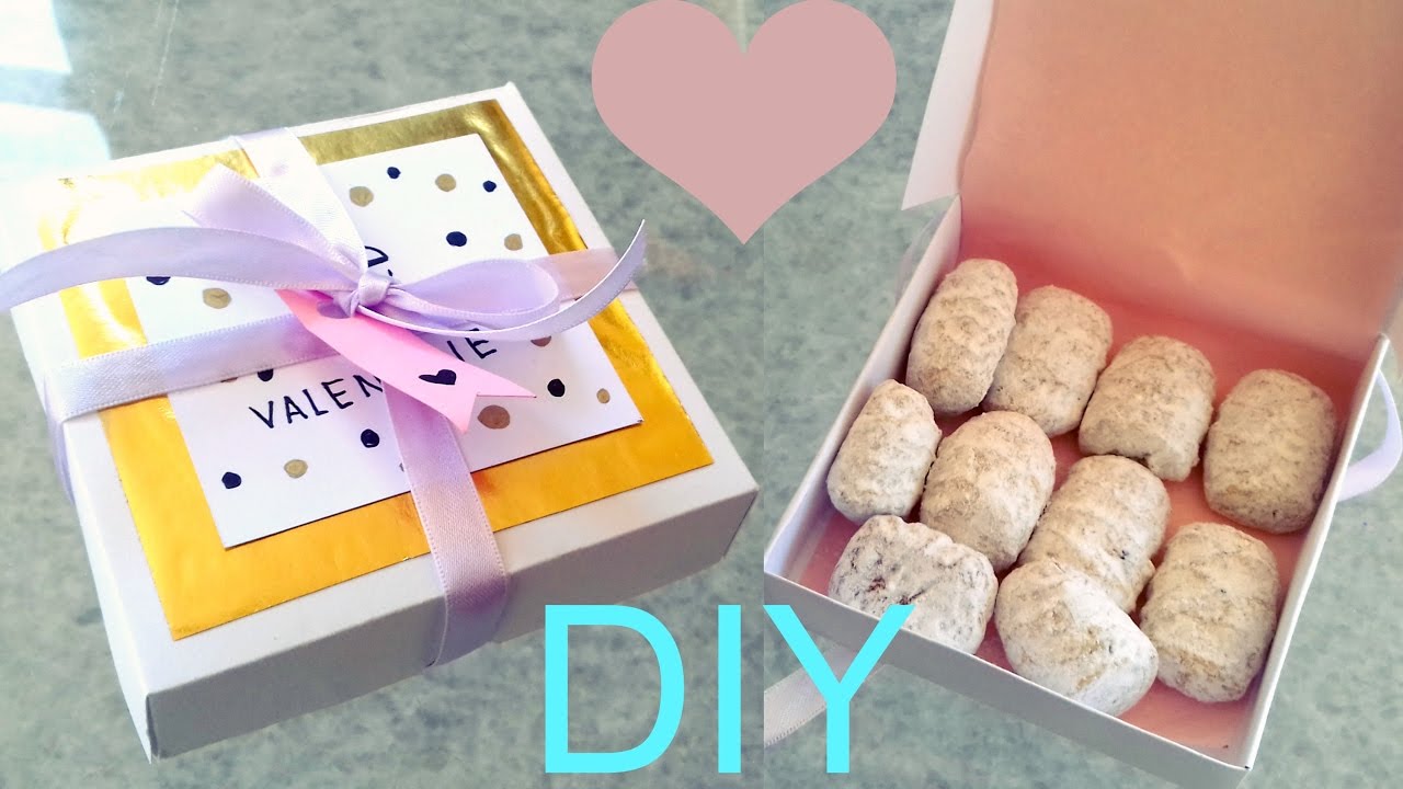 Una forma original de regalar galletas ♡ Detalles chiquitos ♡ San Valentín