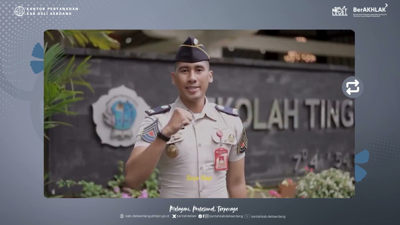 Wamen ATR/BPN dan Gubernur DIY secara resmi melepas Taruna Kuliah Kerja Nyata Pertanahan