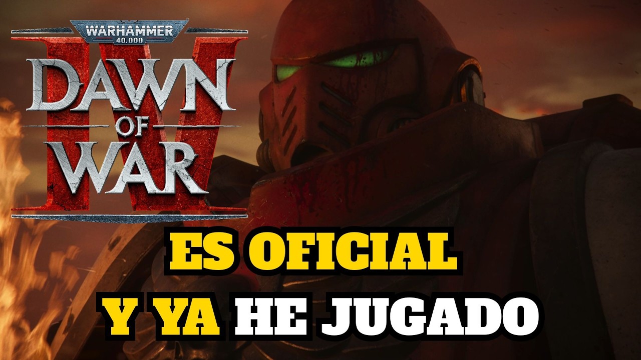 DAWN OF WAR 4 ES OFICIAL - Ya he jugado a la demo y es BRUTAL - toda la info del DoW 4