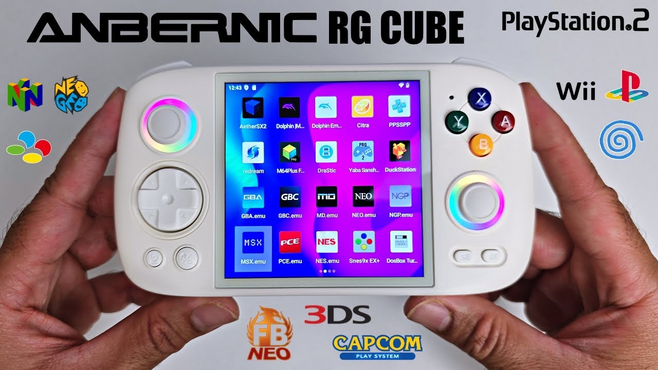 Anbernic RG Cube is a Retro Gaming Revolution
