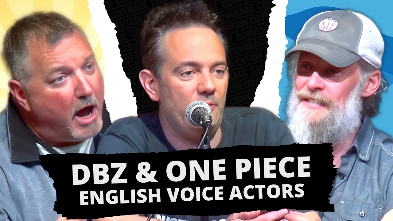 Dragon Ball Z & One Piece English Voice Actors Gives Perspective Working Behind the Scenes