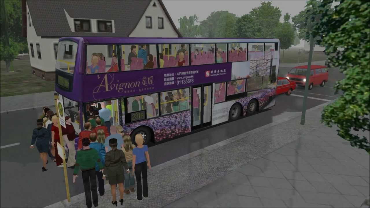 omsi LHD Grundorf with Dennis Enviro 500 [HD1080p]