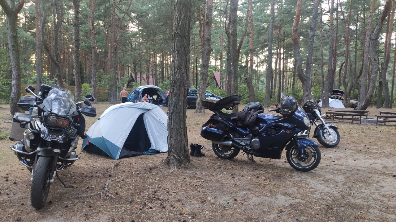 Motocyklem pod namiot część 2, Gleba, Serpentyny Słonne cały przejazd, Bezmiechowa, Wetlina.