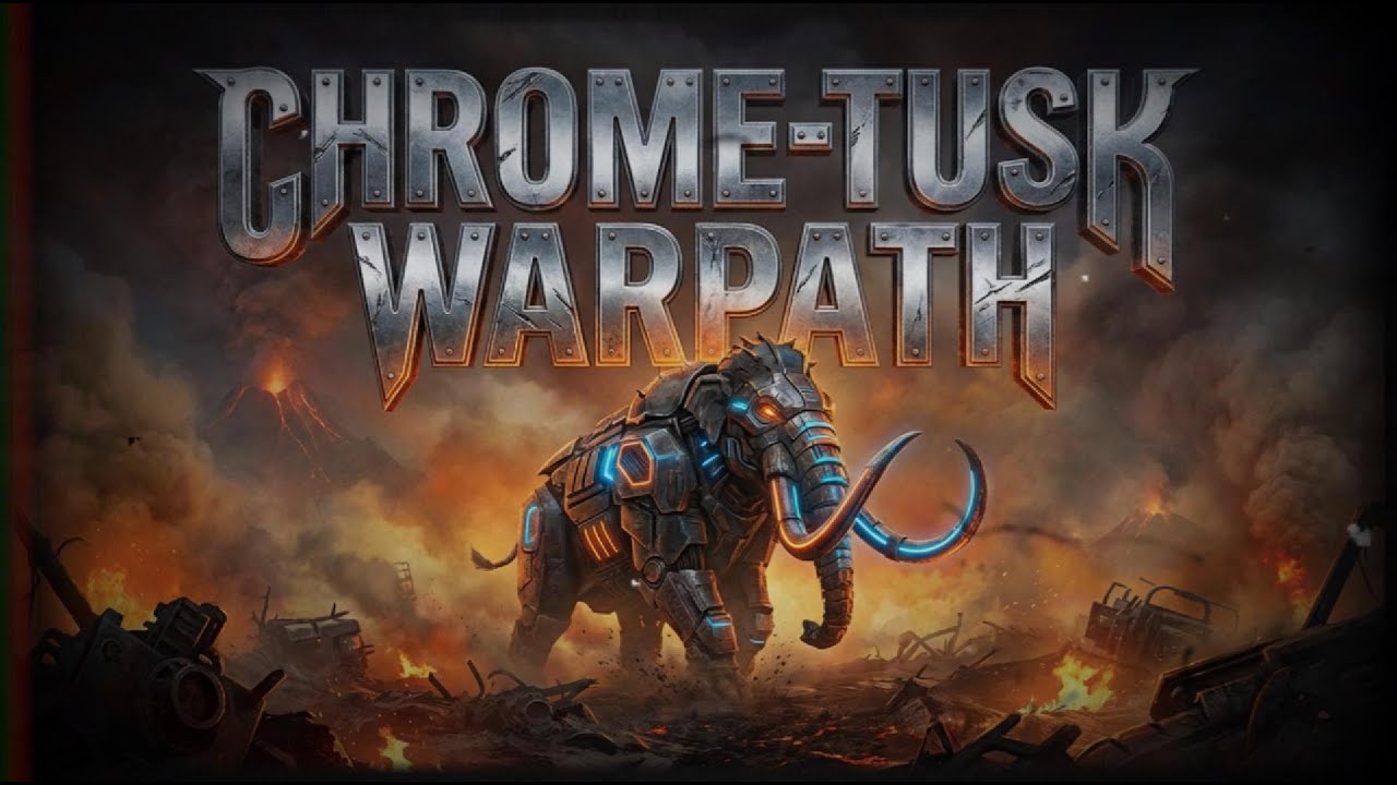 Chrome-Tusk Warpath - Brutal Mongolian Industrial Metal (Official Audio)