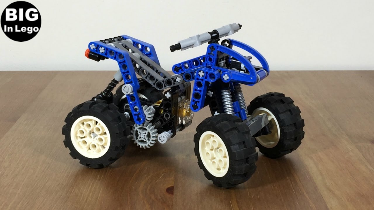 Lego Technic Quad Bike 8282 Speed Build