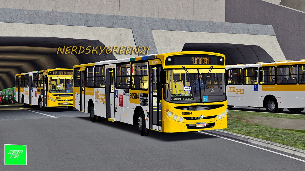 [OMSI 2] LANÇAMENTO Caio Apache Vip II mb of-1721 Bluetec 5 Padrão Plataforma T. BAHIA | +DOWNLOAD
