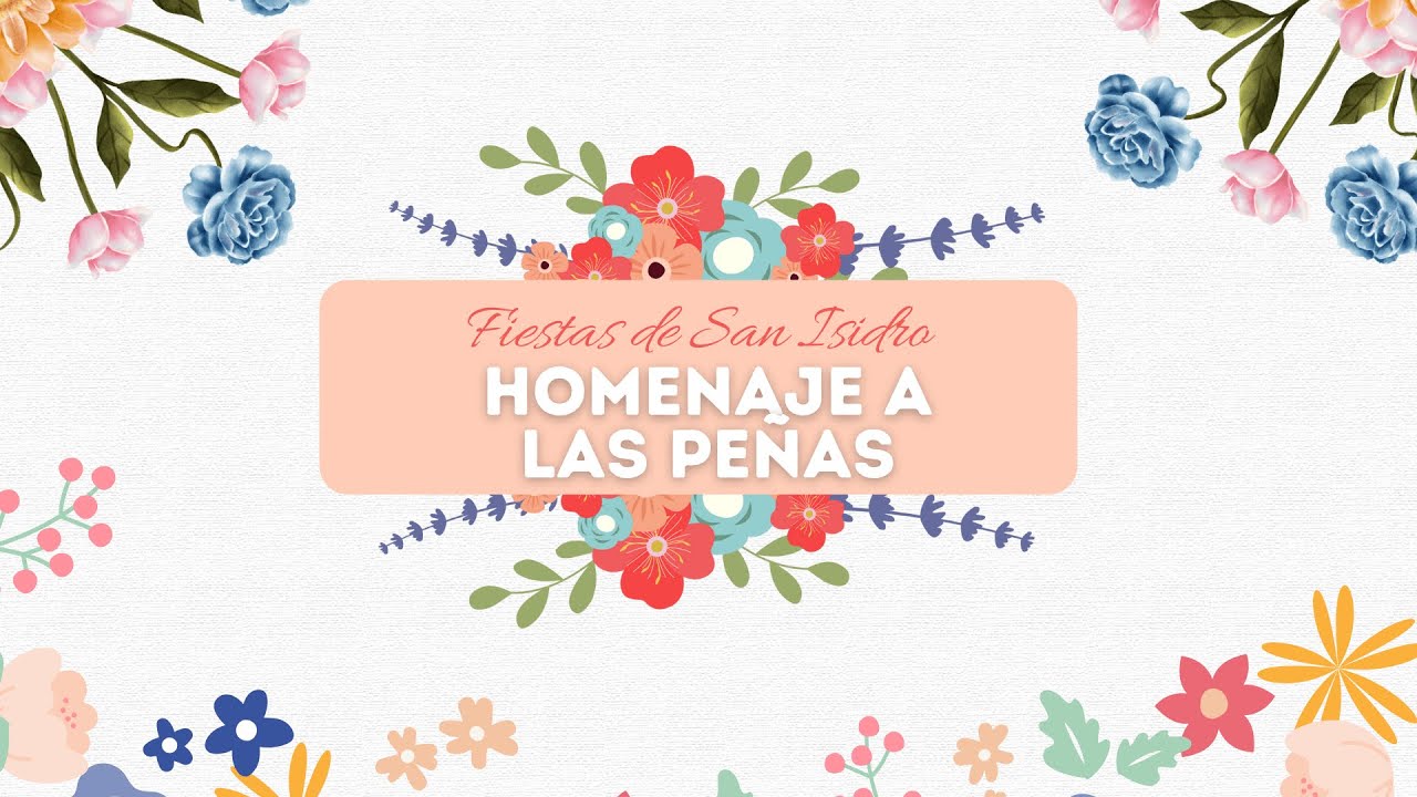 🔴DIRECTO: ACTO HOMENAJE A LAS PEÑAS. FIESTAS DE SAN ISIDRO 2025