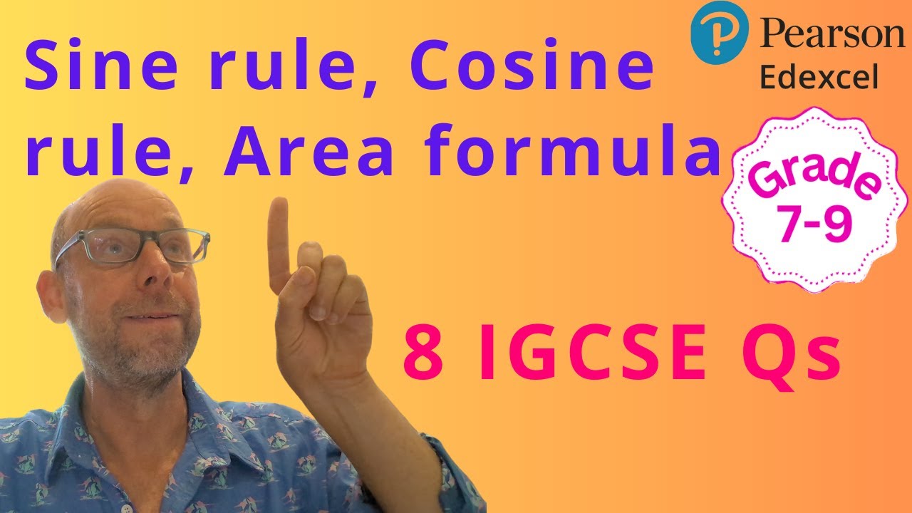 Trigonometry: Sine Rule Cosine Rule and Area Formula (Set 4)