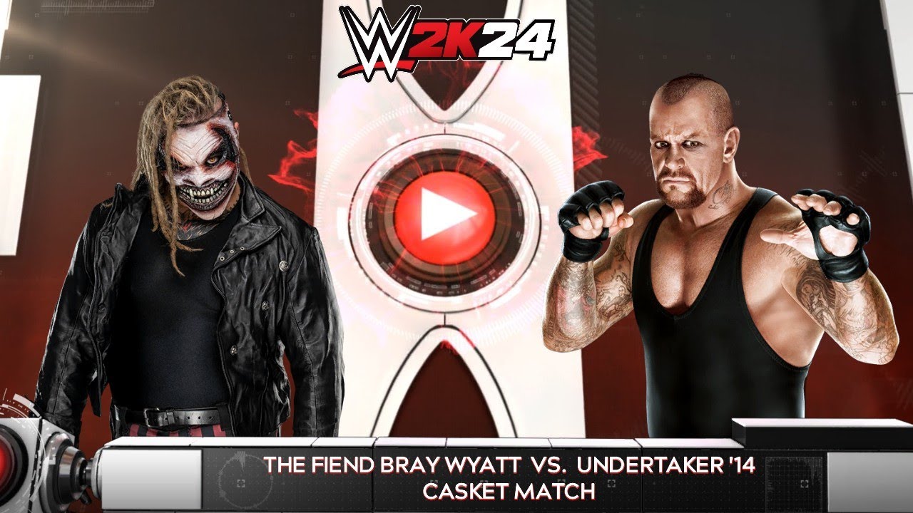 Full Match - The Fiend vs Undertaker '14: Casket Match at Wrestlemania 31 | WWE 2k24 