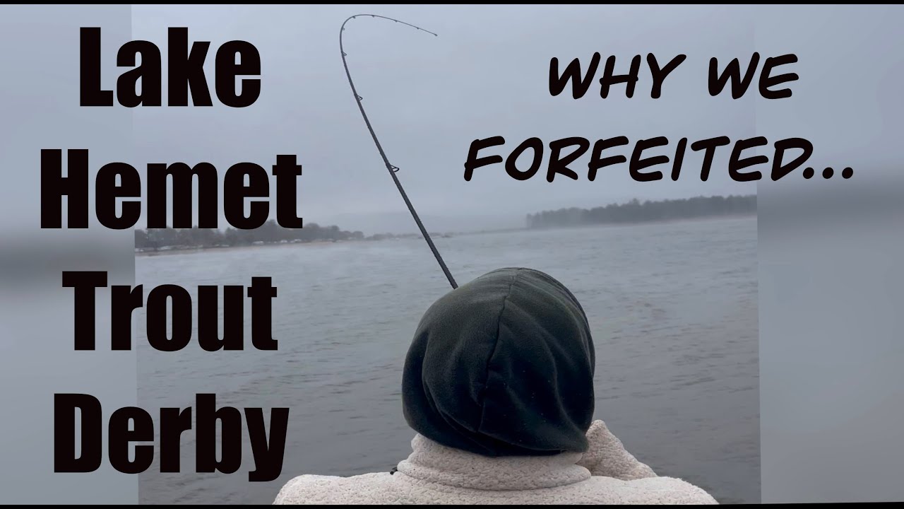 Lake Hemet Trout Derby | Camping | Fishing | Fishing for Trout | Fishing in the rain