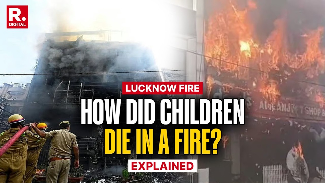 Lucknow Fire: What Led To Several Children Dying In A Building Fire? | Explained | Aliganj