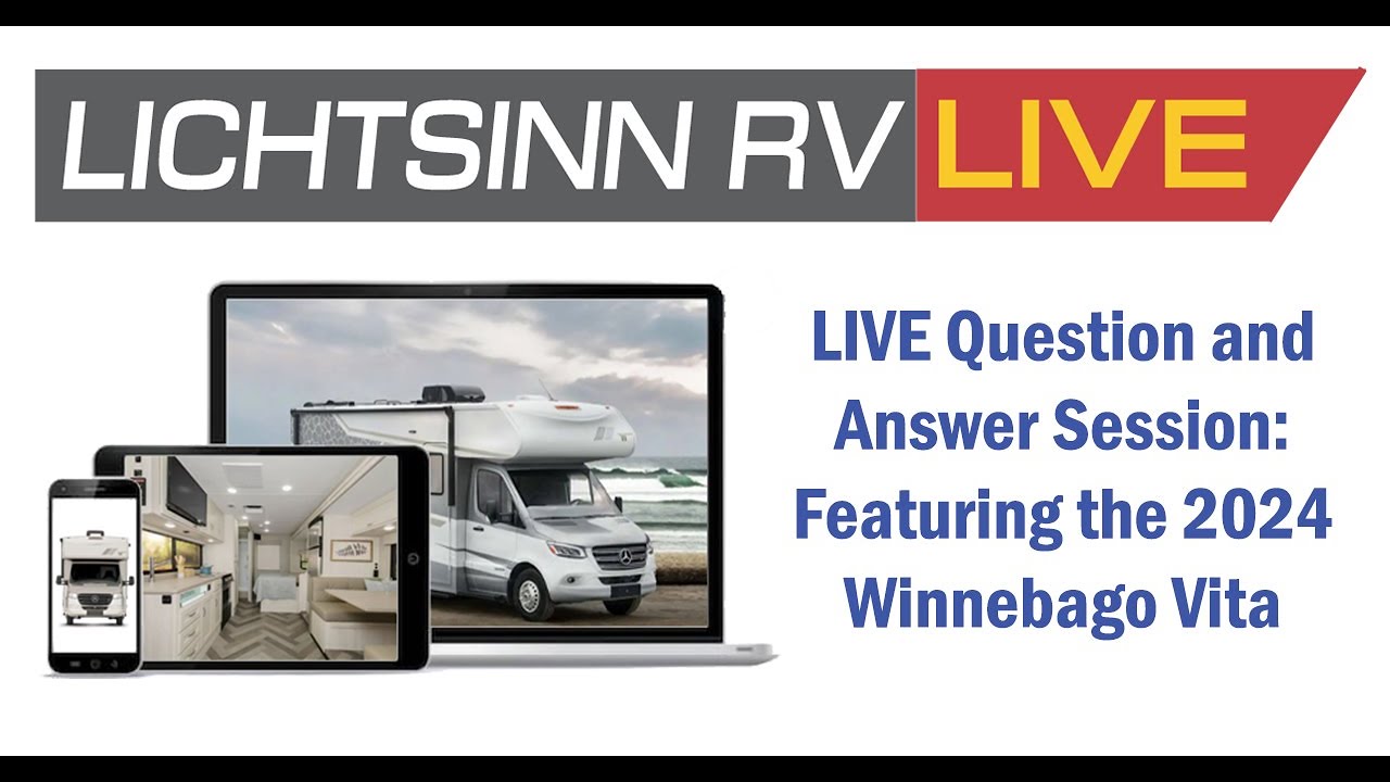 Lichtsinn RV Live: New 2024 Winnebago Vita 24P