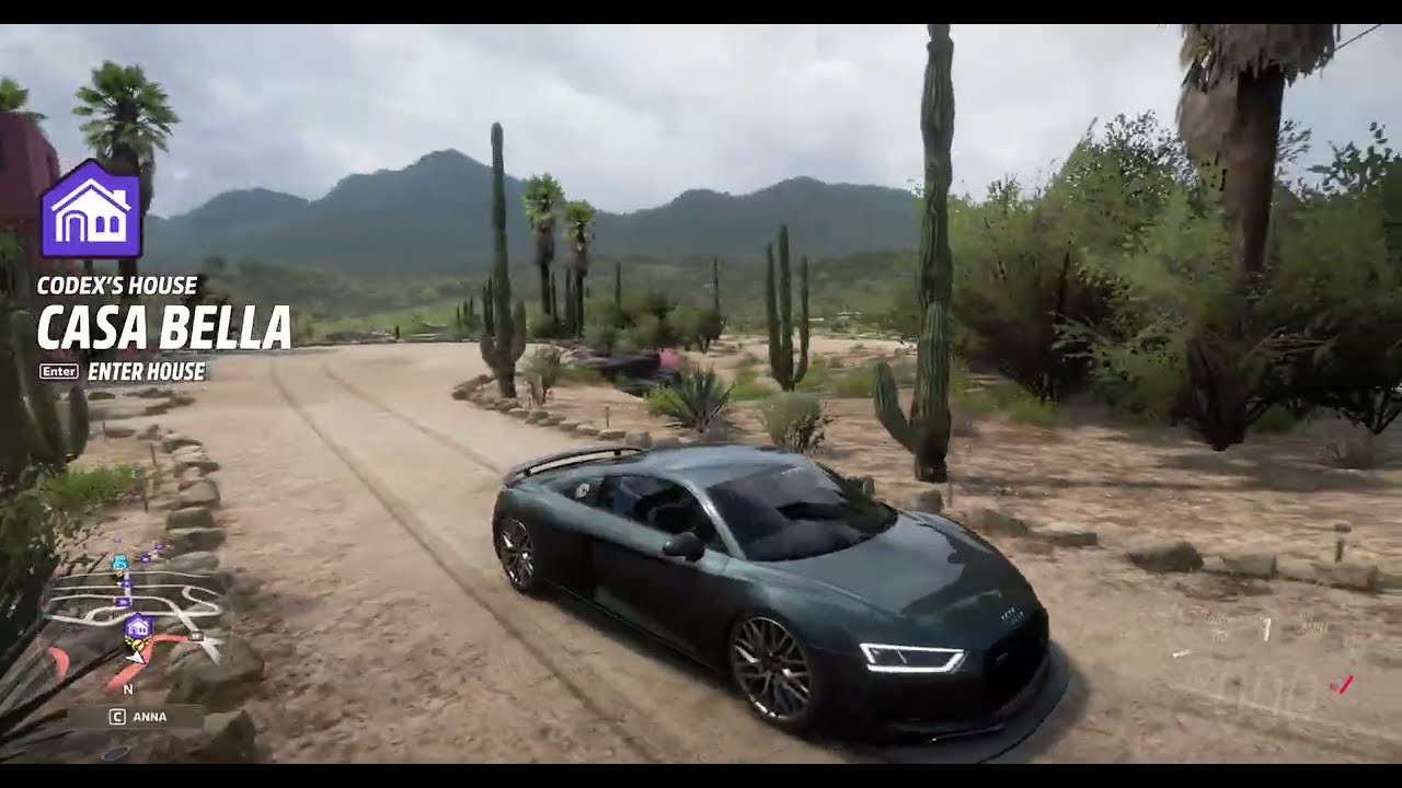 forza horizon 5 fastest AUDI r8 with twin turbo