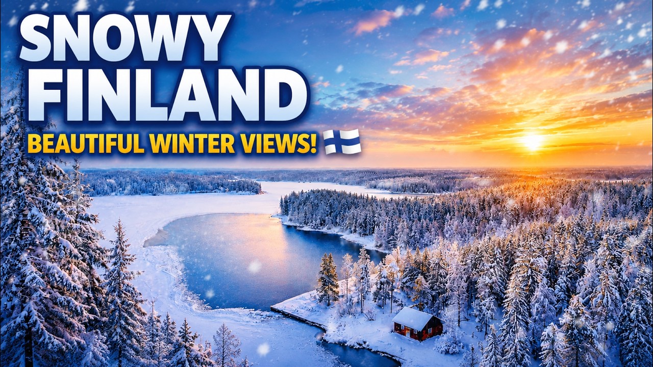 Finlandia Zima 2026 🇫🇮 ❄️