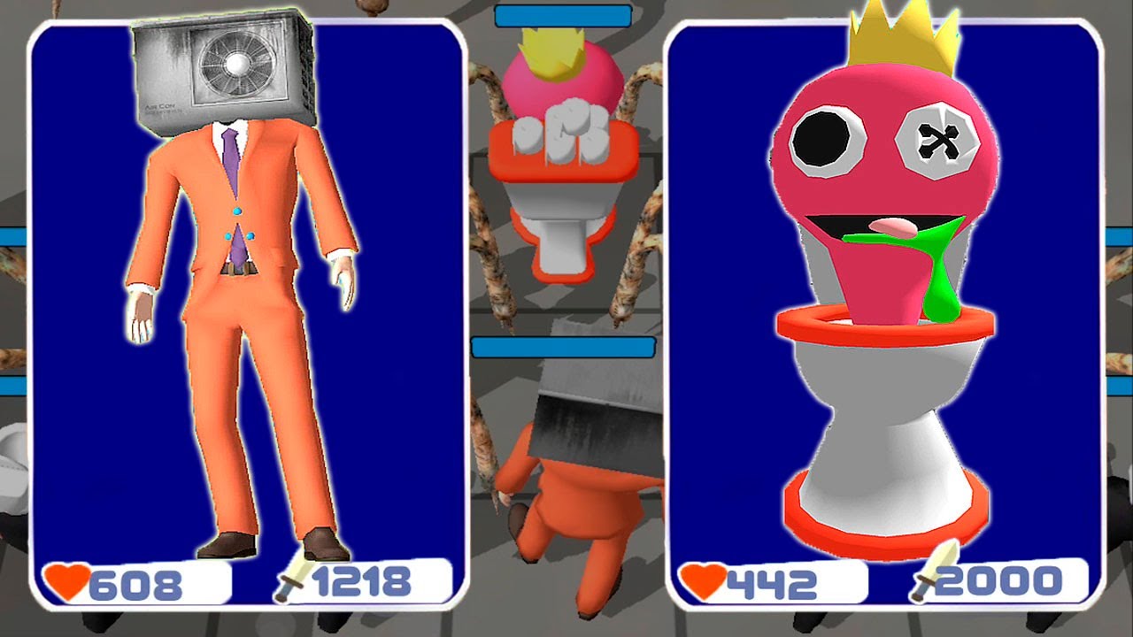 MERGE TOILET: 'SKIBIDI TOILET RUN'⭐⭐⭐⭐⭐⭐⭐ Merge Battles