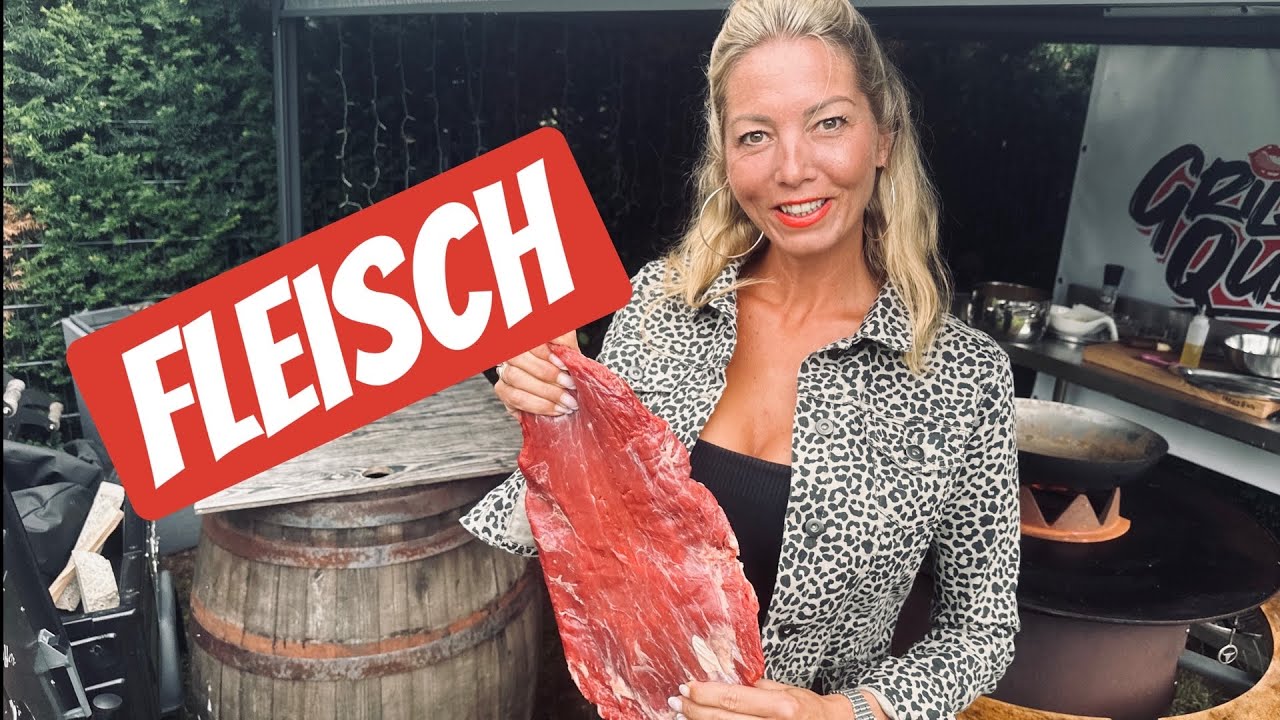 Flanksteak mit mega Nudeln