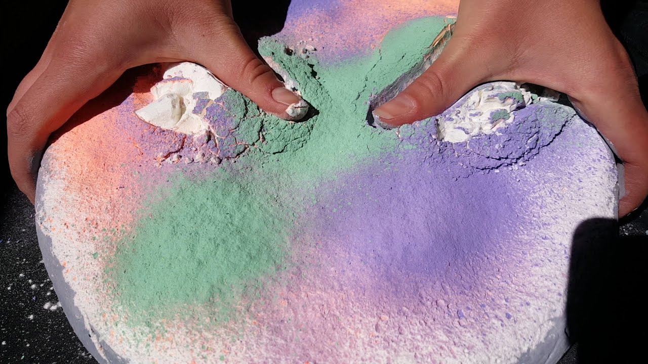 ASMR Cornstarch x Calcium Carbonate