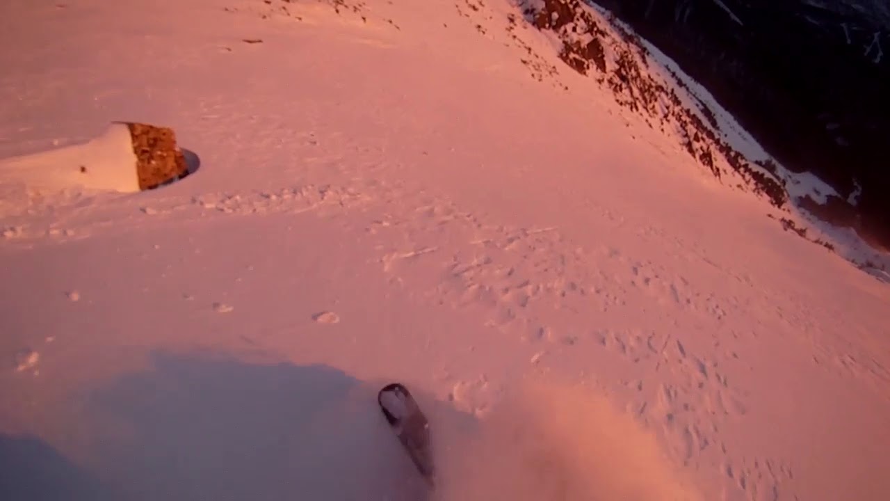 Sunset Skiing