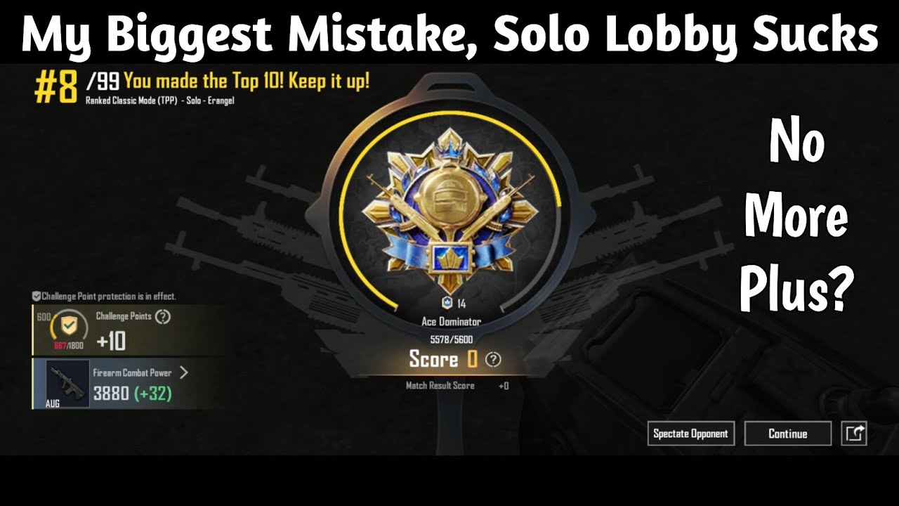 Biggest mistake Ever No More Plus | BGMI | RankScript 