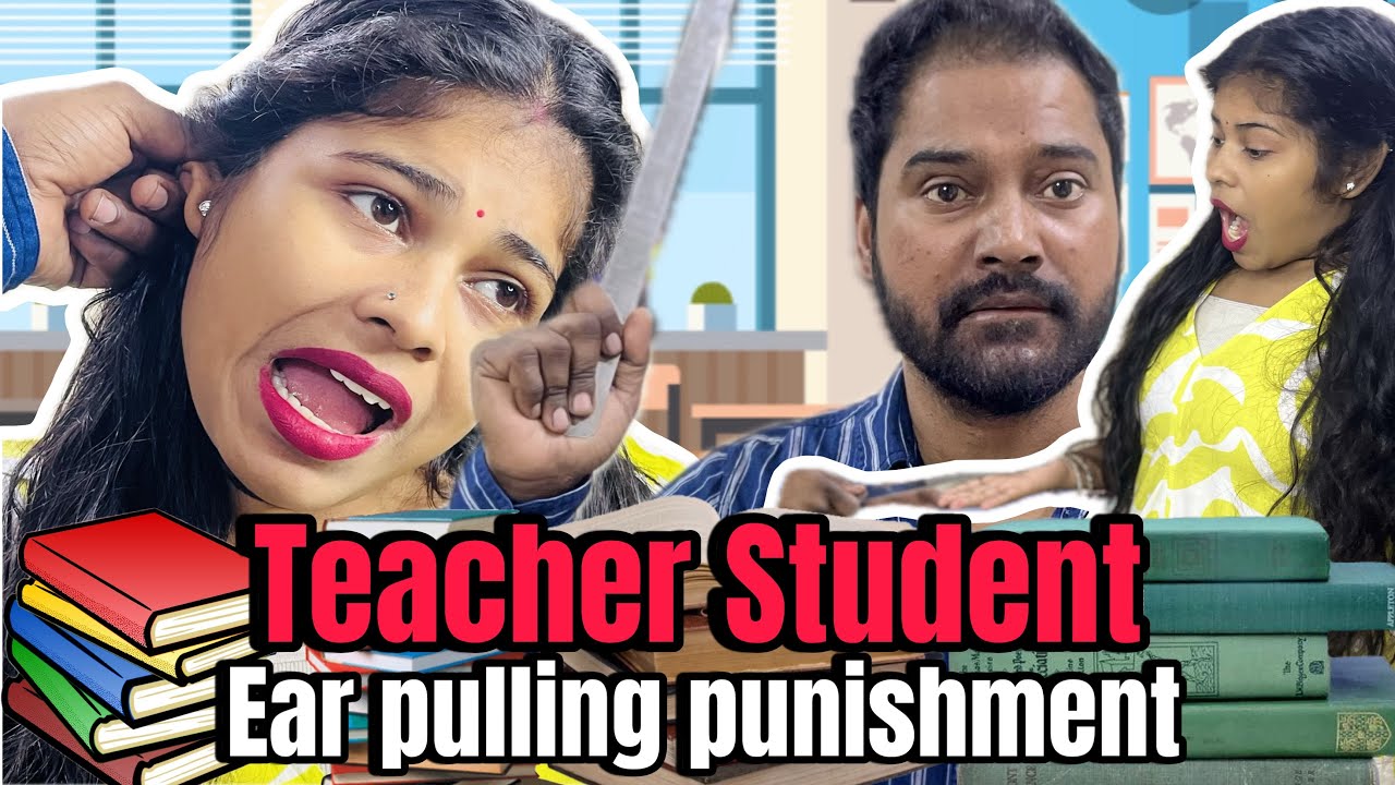 Teacher Student Ear Pulling Punishment | Hand canning and Slapping punishment | Suraj Reddy Show