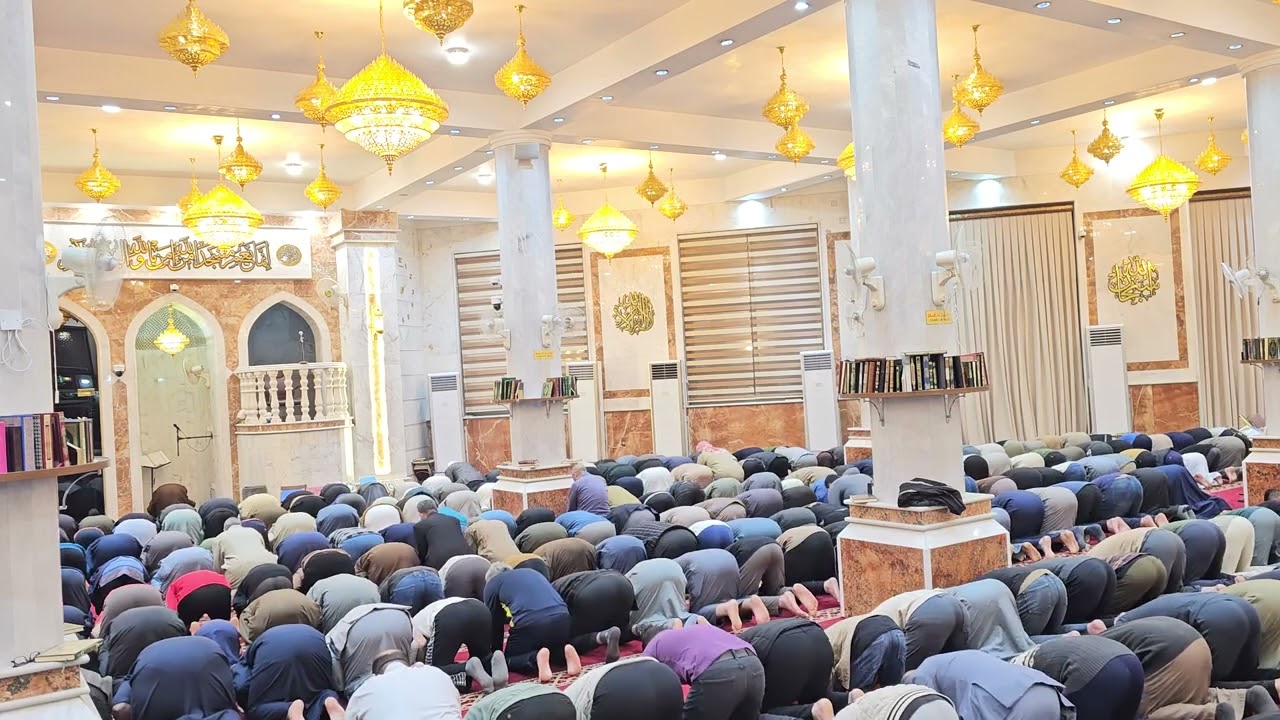 صلاة القيام .ليلة 22 رمضان 1446هجرية . في جامع خالد بن الوليد. الشيخ علي العزاوي