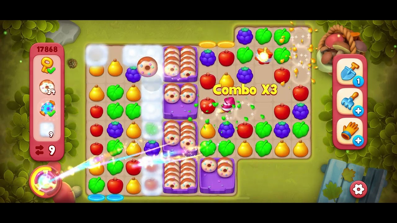 Gardenscapes Hard level 17868                              17 февраля 2026 г.