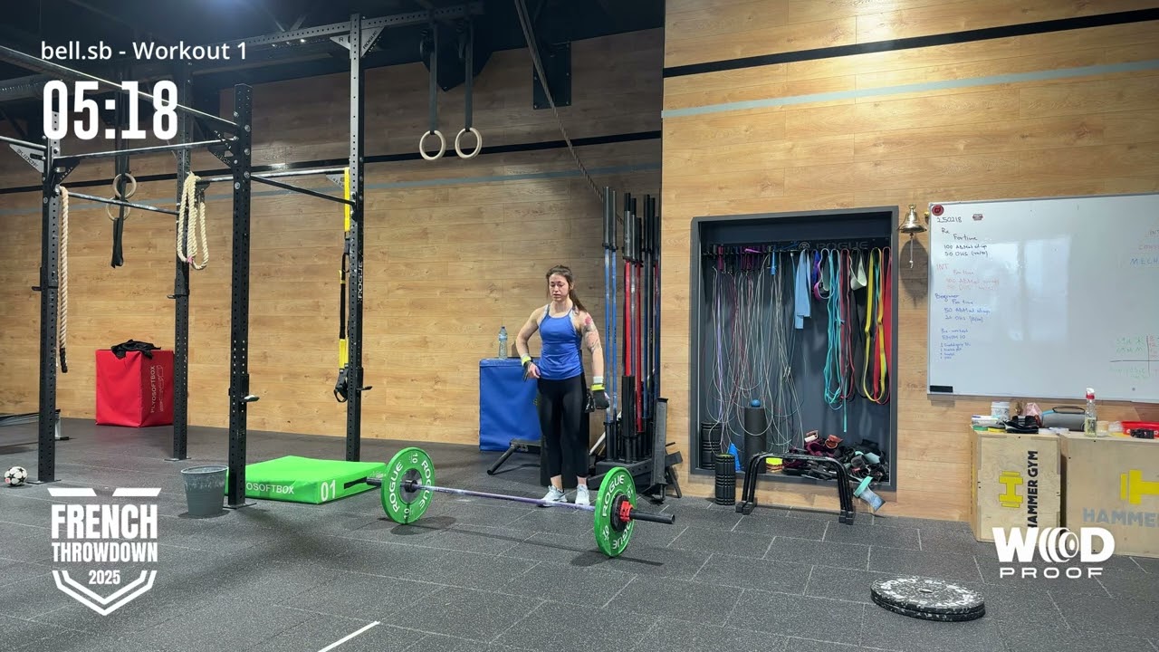 French Throwdown 2025 - Intermediate Women - Workout 1