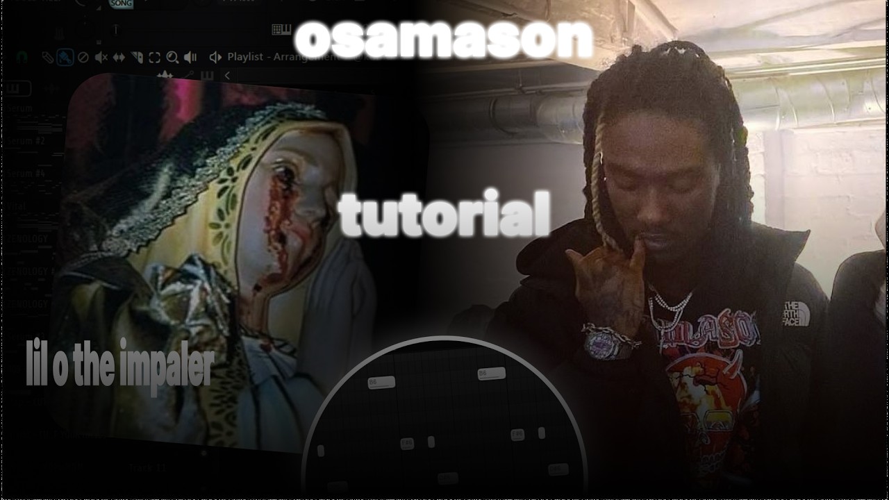HOW TO MAKE LIL O THE IMPALER OSAMASON TYPE BEAT | FL STUDIO TUTORIAL