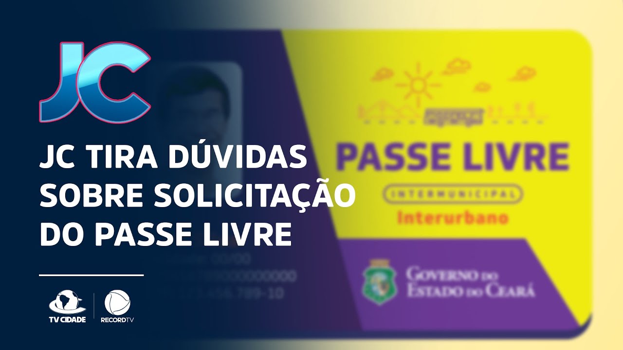 JC tira dúvidas sobre solicitação do passe livre