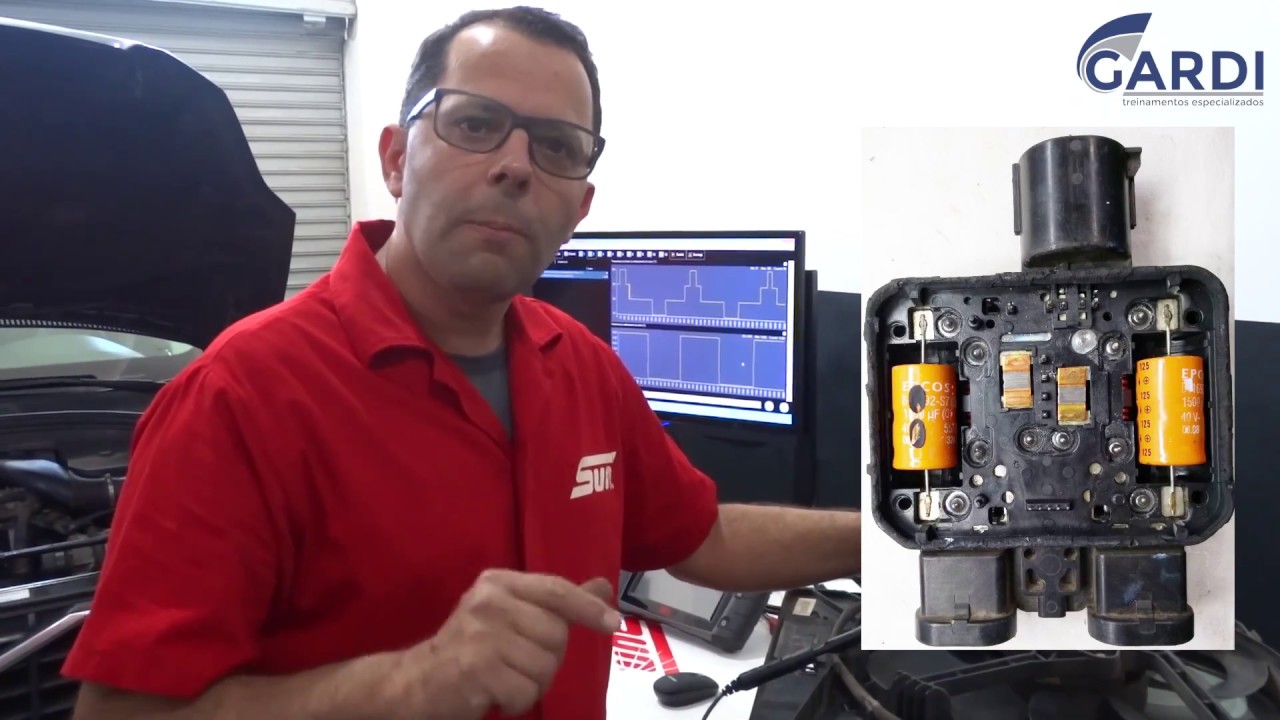 Falha no Eletro-ventilador pilotado de uma Volvo XC60 3.0 turbo T6 (6 cilindros em linha)